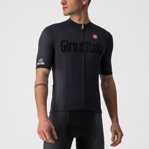 Camisa Castelli HERITAGE MAGLIA NERA Masculino Pretas | 897531RML
