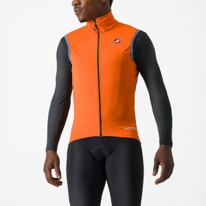 Colete Castelli PERFETTO RoS 2 Masculino Vermelhas Laranja | 196738QGM
