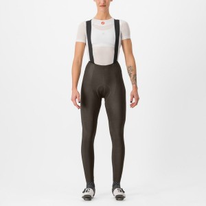 Collants Com Babador Castelli FREE AERO RC W DT Feminino Pretas | 213647KHP