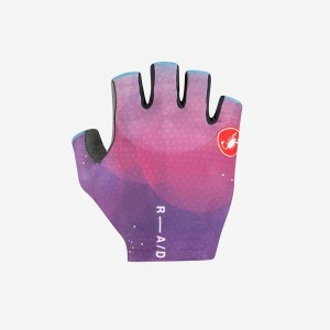 Luvas Castelli COMPETIZIONE 2 Masculino Multicoloridas Roxo | 093215PTO