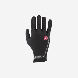 Luvas Castelli PERFETTO LIGHT Masculino Pretas | 850926TIL