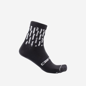 Meias Castelli AERO PRO W 9 CM Feminino Pretas | 274601ECN