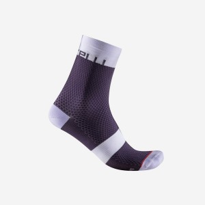 Meias Castelli VELOCISSIMA 12 Feminino Roxo | 903726NJU