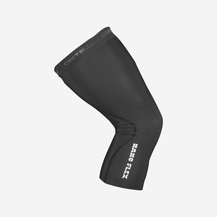 Aquecedor De Pernas Castelli NANO FLEX 3G KNEEWARMER Masculino Pretas | 318475CQE