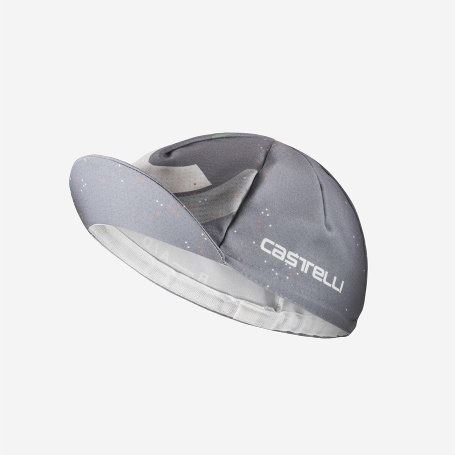 Boné Castelli R-A/D Masculino Multicoloridas Cinzentas | 086519BSV