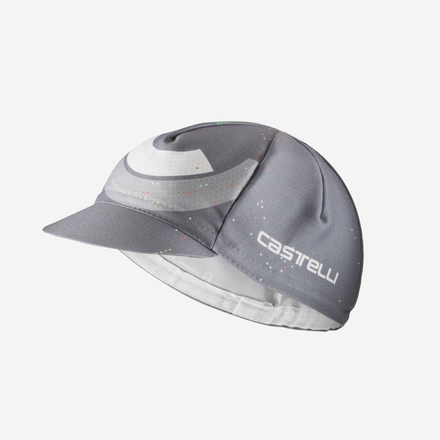 Boné Castelli R-A/D Masculino Multicoloridas Cinzentas | 086519BSV