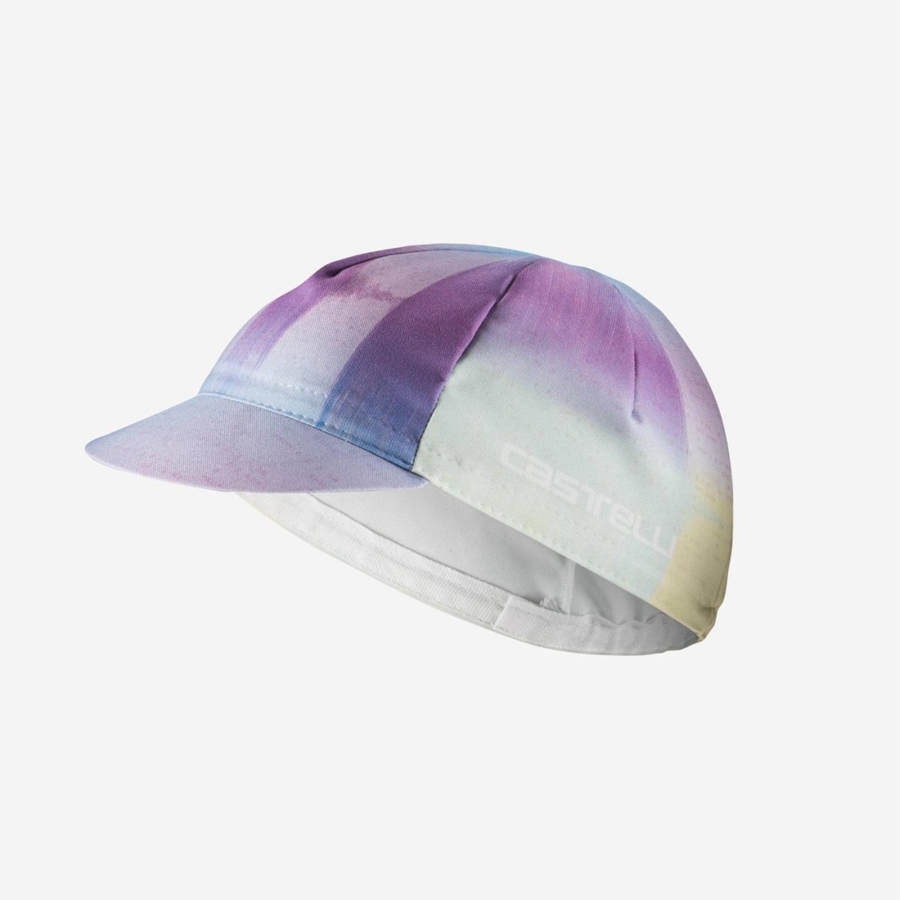 Boné Castelli R-A/D Masculino Multicoloridas Roxo | 476902VUG
