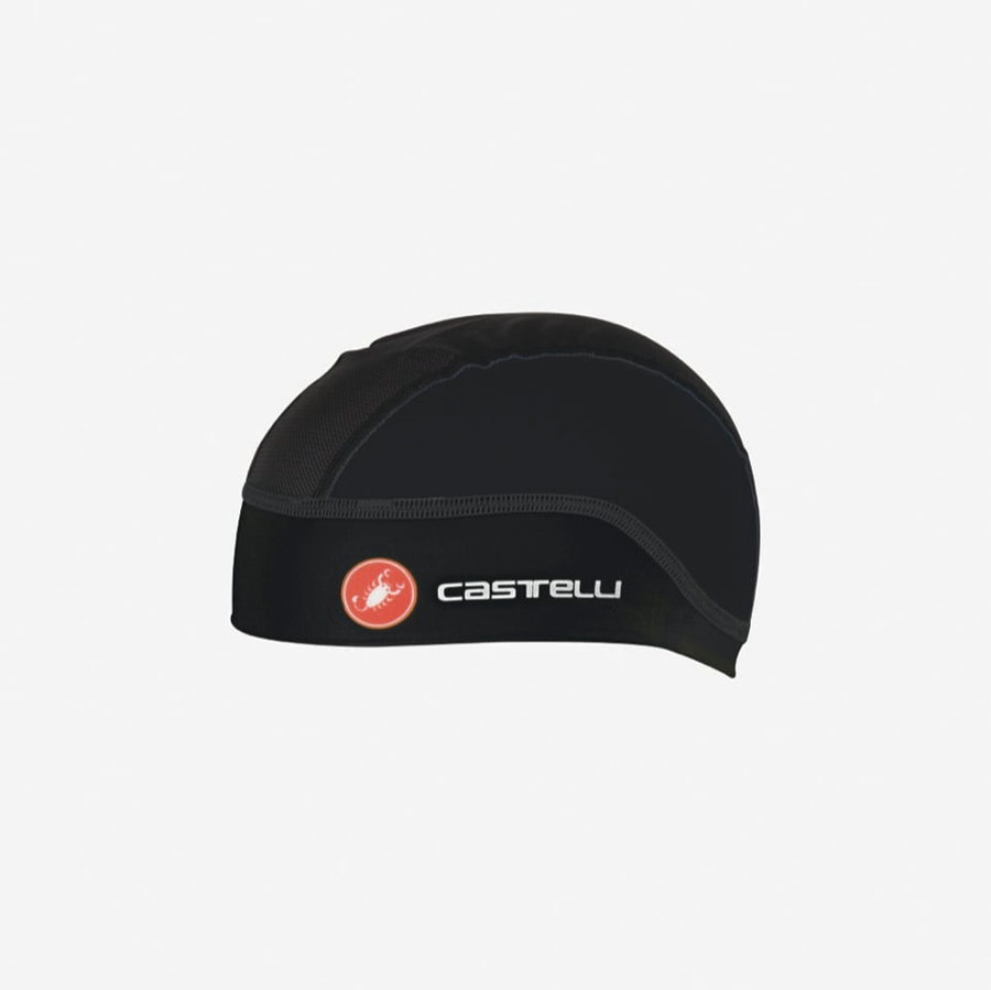 Boné Castelli SUMMER SKULL Masculino Pretas | 794083ATW