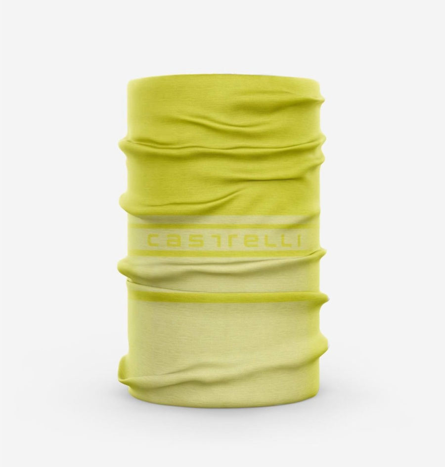 Cachecol Castelli 3 STAGIONI Masculino Amarelas | 046271TLN