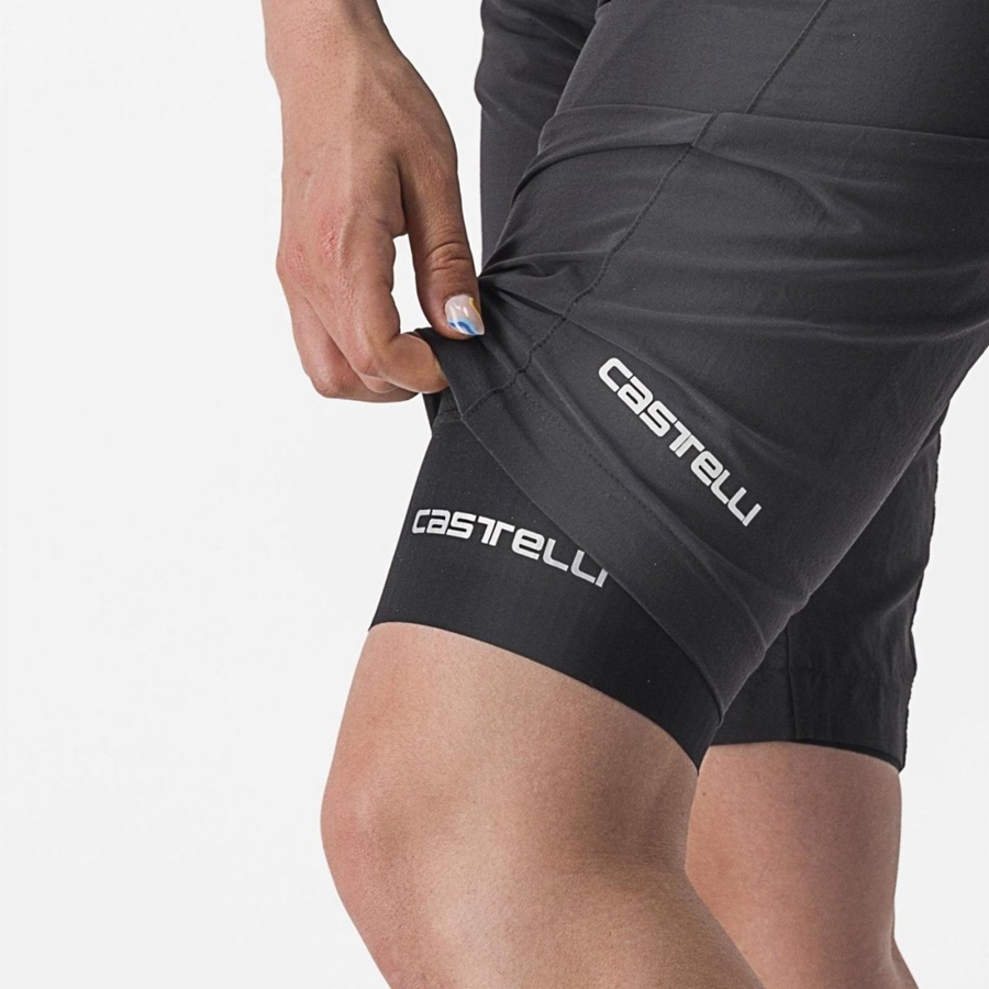 Calção Castelli TRAIL W LINER Feminino Pretas | 895324VRZ