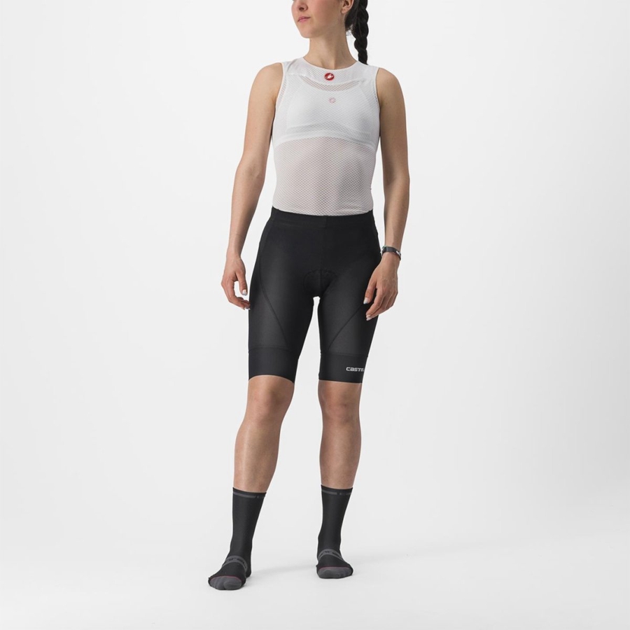 Calção Castelli TRAIL W LINER Feminino Pretas | 895324VRZ