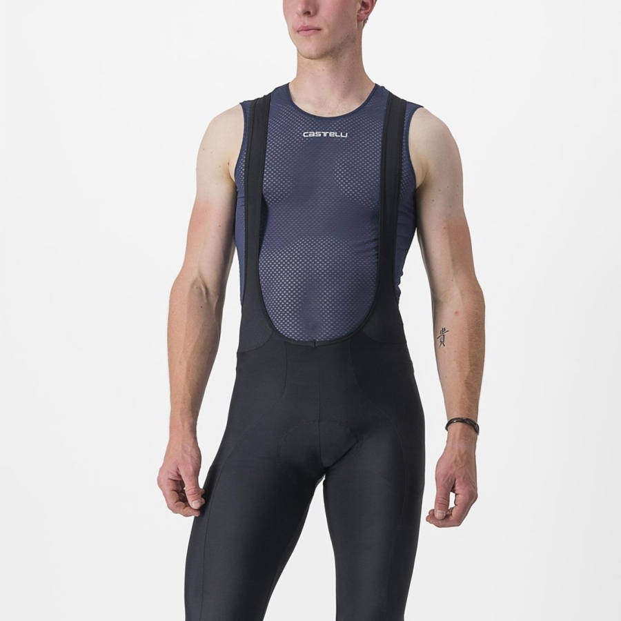 Camada Base Castelli PRO MESH 2.0 SLEEVELESS Masculino Azuis | 091534LTY