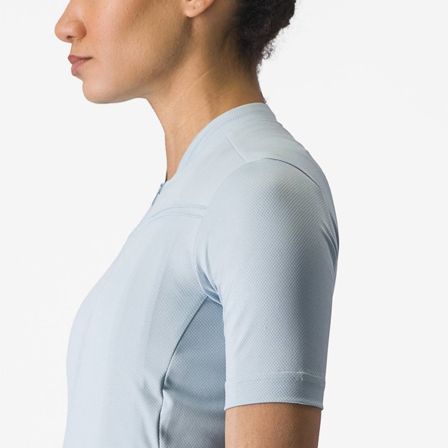 Camisa Castelli ANIMA 4 Feminino Azuis | 504916OJP
