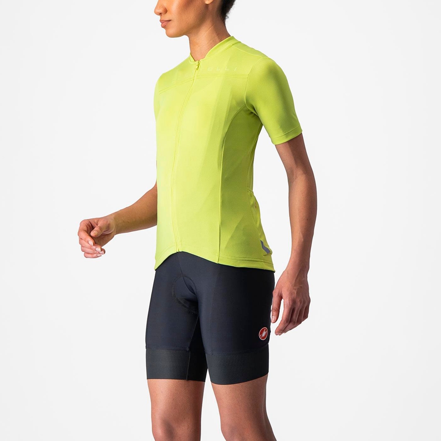 Camisa Castelli ANIMA 4 Feminino Luz Verdes | 639270FRN