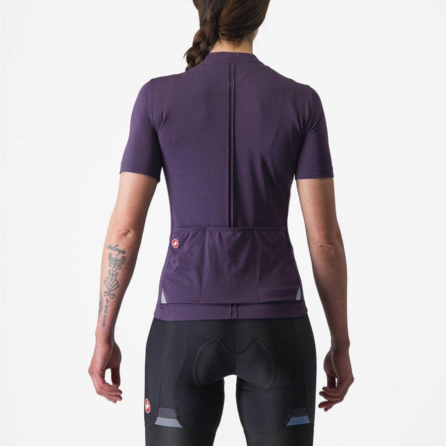 Camisa Castelli ANIMA 4 Feminino Roxo | 286495NOU