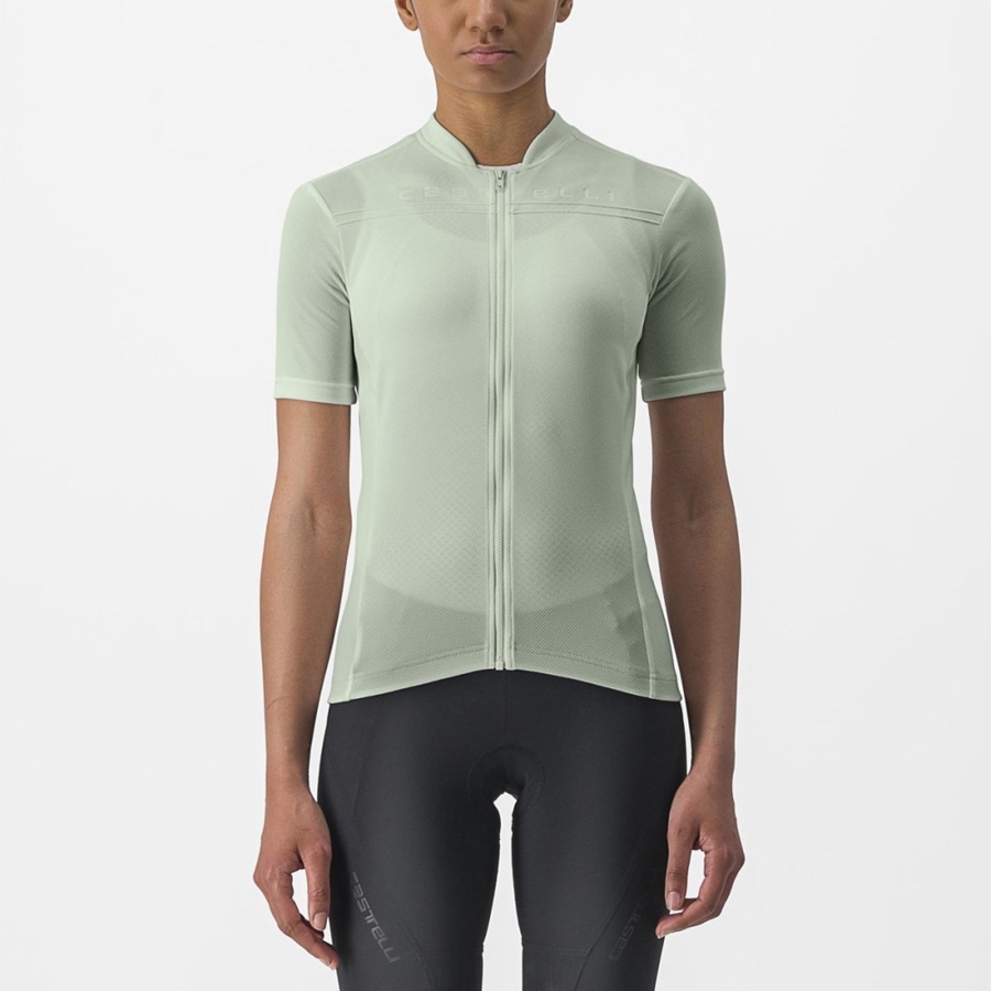 Camisa Castelli ANIMA 4 Feminino Verdes | 160274ZDQ