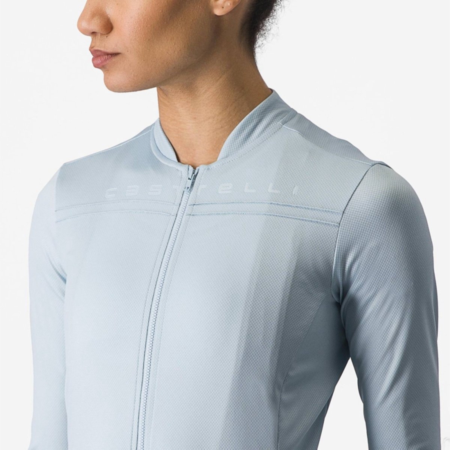 Camisa Castelli ANIMA 4 LONG SLEEVE Feminino Azuis | 960813RGE
