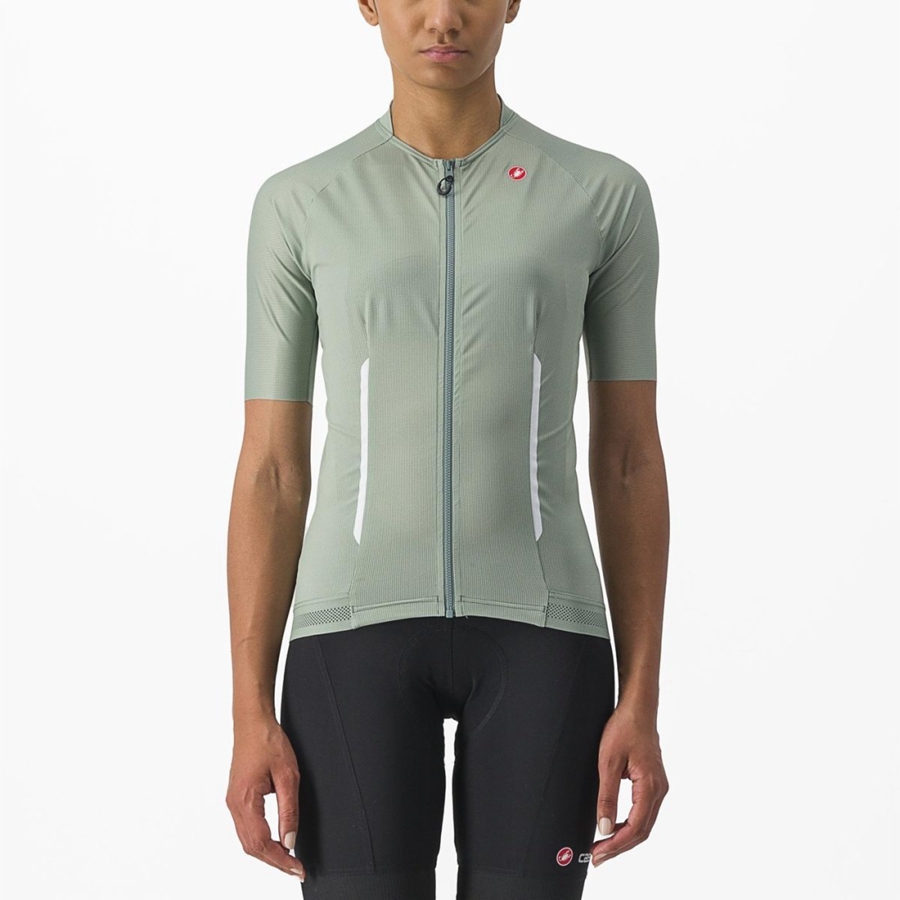 Camisa Castelli ENDURANCE W Feminino Verdes | 312675FCH