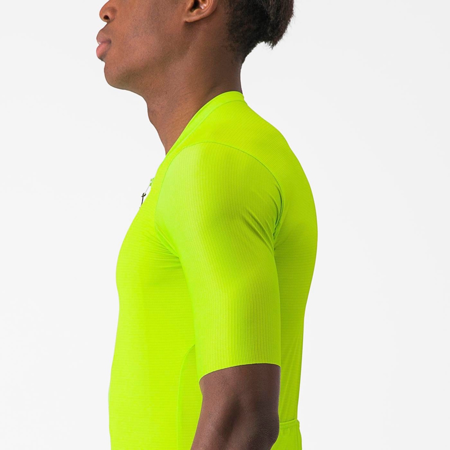 Camisa Castelli ESPRESSO Masculino Luz Verdes Verdes Escuro | 654278BSZ