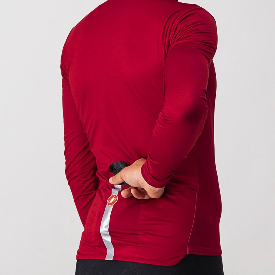Colete Castelli SQUADRA STRETCH Masculino Pretas Cinzentas Escuro | 618470OFG