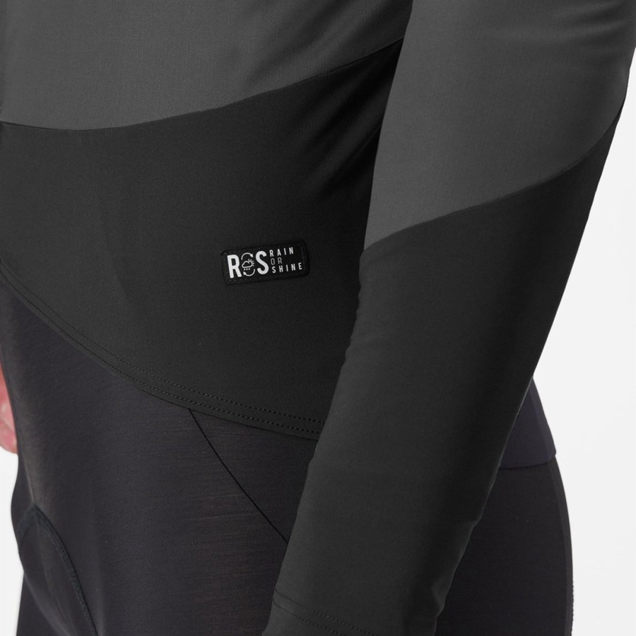 Jaquetas Castelli BETA RoS Masculino Cinzentas Cinzentas Escuro Vermelhas | 026938DVR