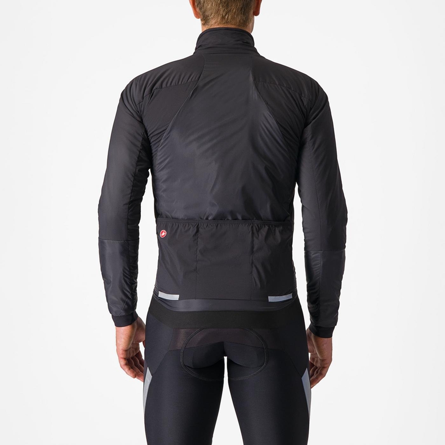 Jaquetas Castelli FLY THERMAL Masculino Pretas | 507284INT