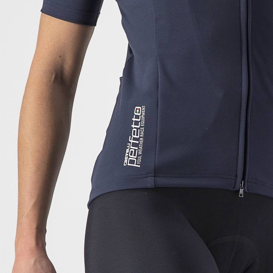 Jaquetas Castelli PERFETTO RoS 2W WIND Feminino Azuis | 147902NCH