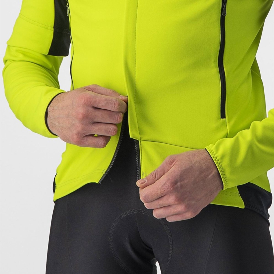 Jaquetas Castelli PERFETTO RoS 2 CONVERTIBLE Masculino Luz Verdes Cinzentas Escuro | 250641EWM