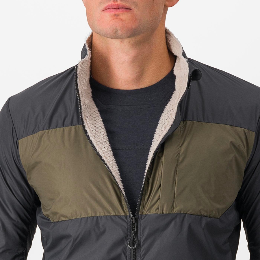 Jaquetas Castelli UNLIMITED PUFFY Masculino Pretas | 542798UPC