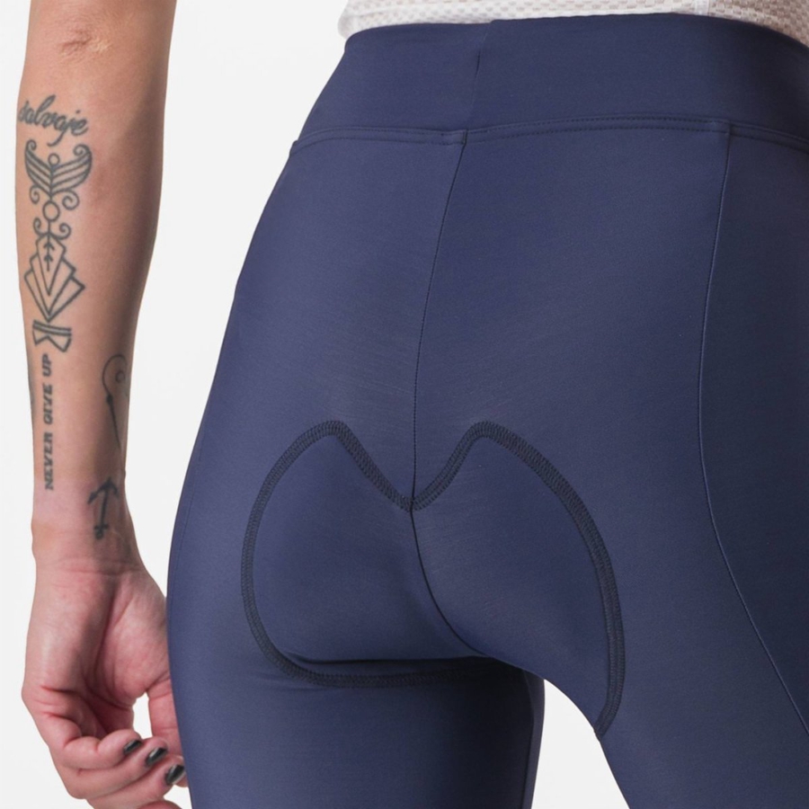 Leggings Castelli VELOCISSIMA THERMAL Feminino Azuis Prateadas | 748603JMI