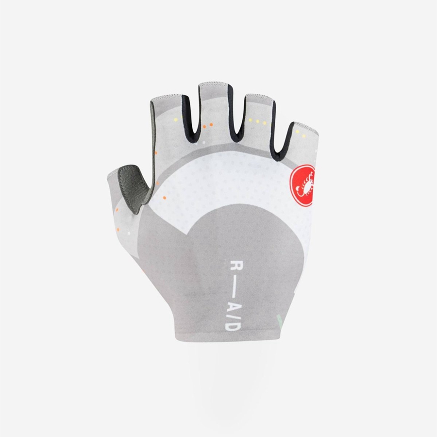 Luvas Castelli COMPETIZIONE 2 Masculino Multicoloridas Cinzentas | 479652OYI