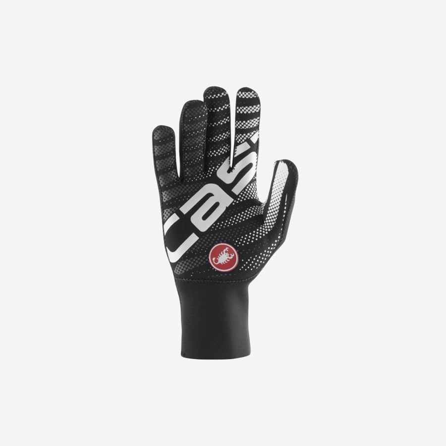 Luvas Castelli DILUVIO C Masculino Pretas | 897142UNX