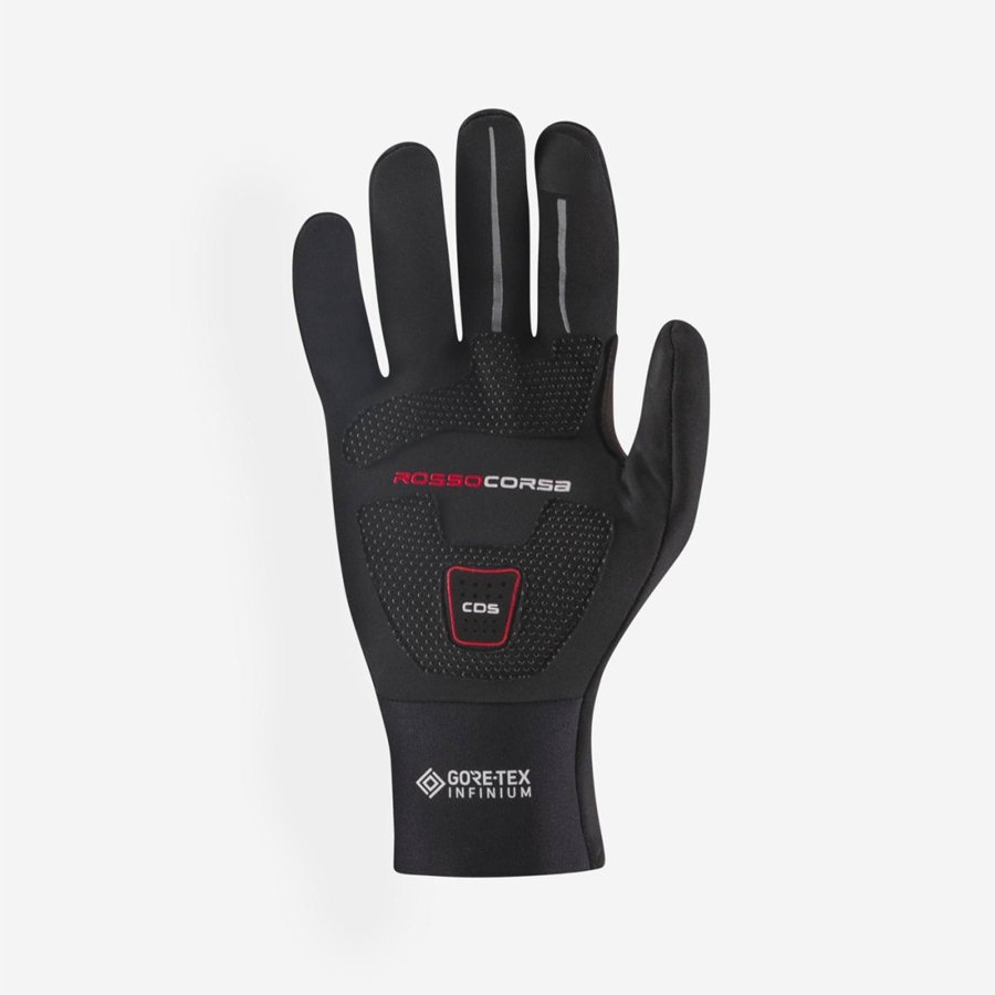 Luvas Castelli PERFETTO RoS Masculino Pretas | 946028QCH
