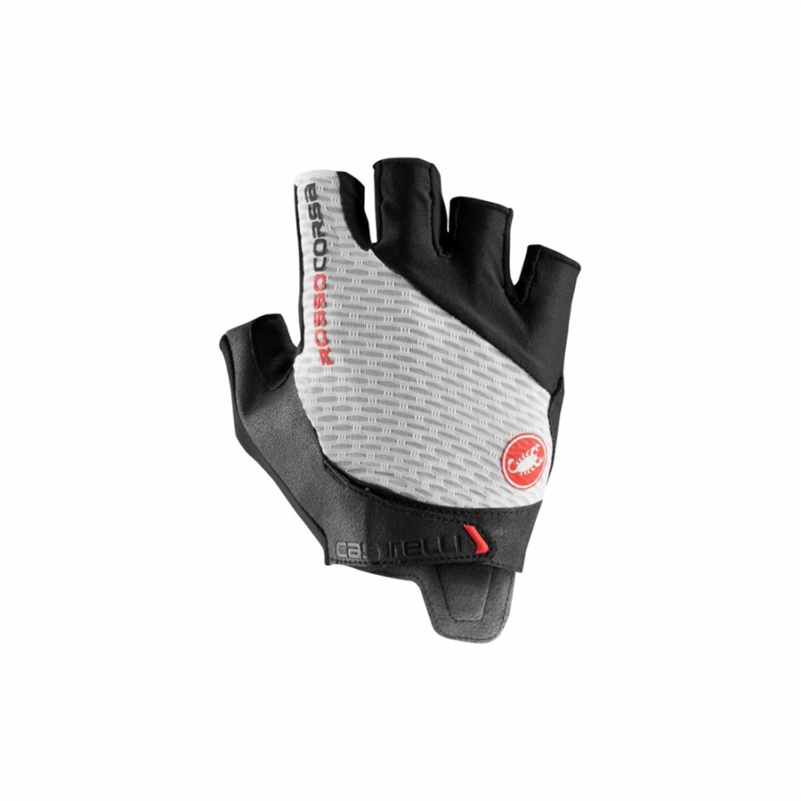 Luvas Castelli ROSSO CORSA PRO V Masculino Branco | 529386YGA