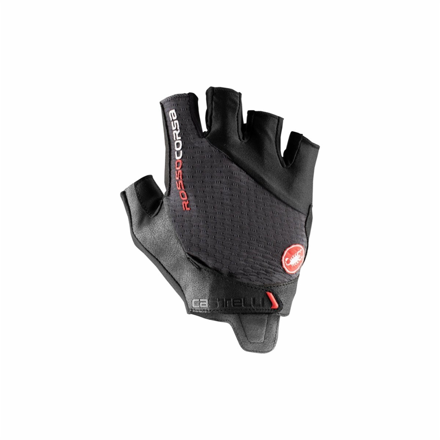 Luvas Castelli ROSSO CORSA PRO V Masculino Cinzentas Escuro | 527386WLB