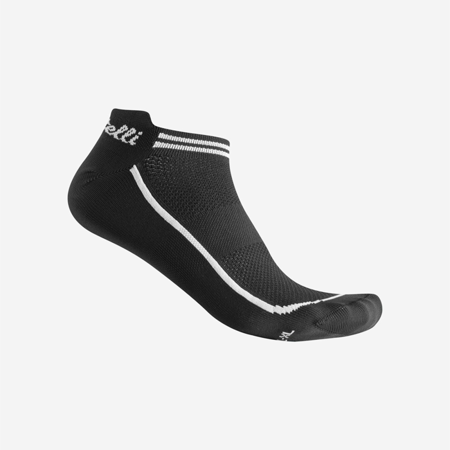Meias Castelli INVISIBILE Feminino Pretas | 849517FLY