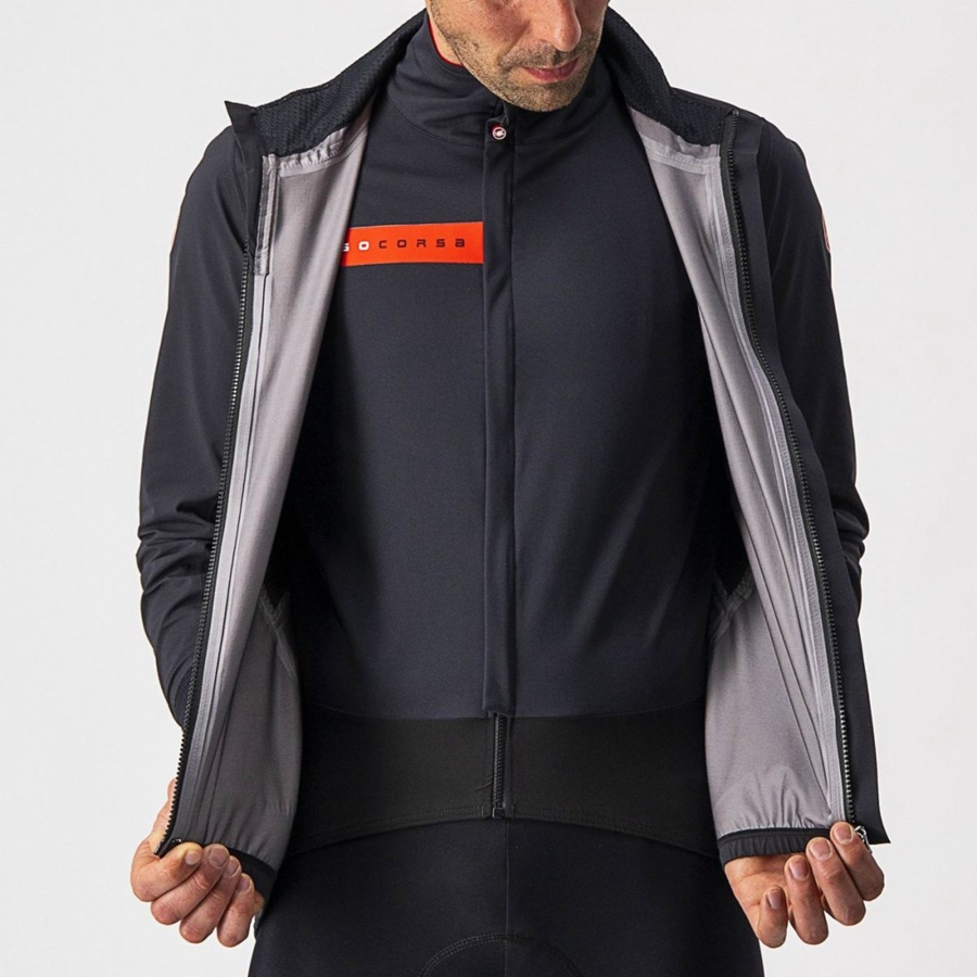 Proteção Castelli GAVIA Masculino Pretas | 923675SVC