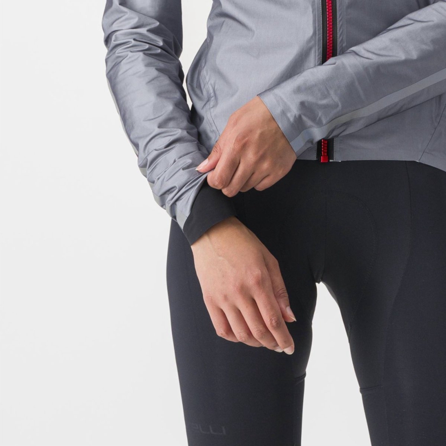 Proteção Castelli TEMPESTA LITE W Feminino Cinzentas | 278645CHW