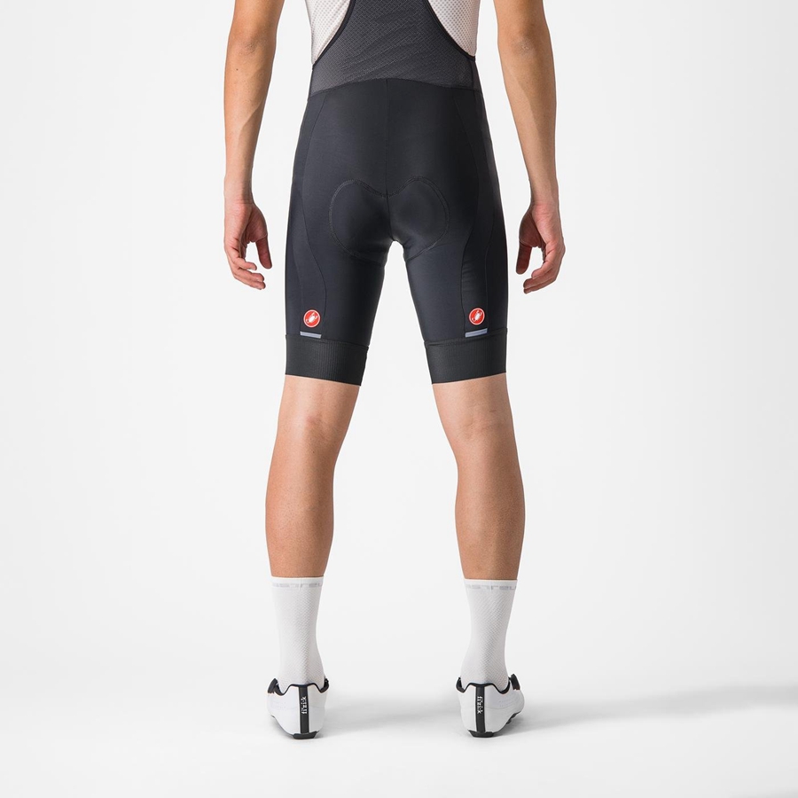 Shorts Com Babador Castelli ENTRATA 2 Masculino Pretas | 659082GJC