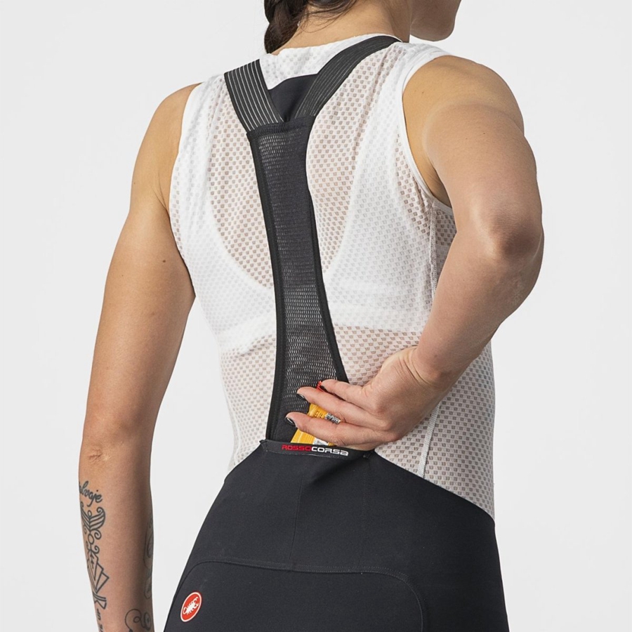 Shorts Com Babador Castelli FREE AERO RC W Feminino Pretas | 106389BWH