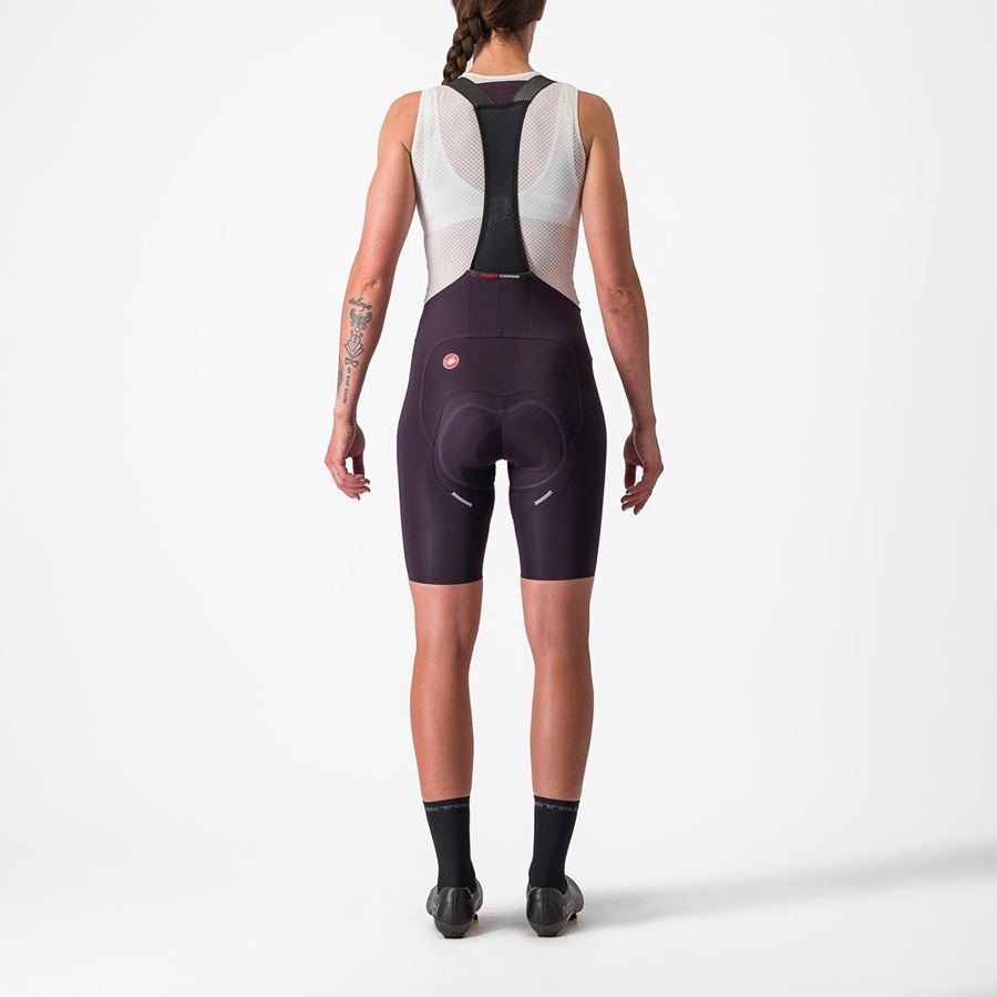 Shorts Com Babador Castelli FREE AERO RC W Feminino Pretas | 316520NGS