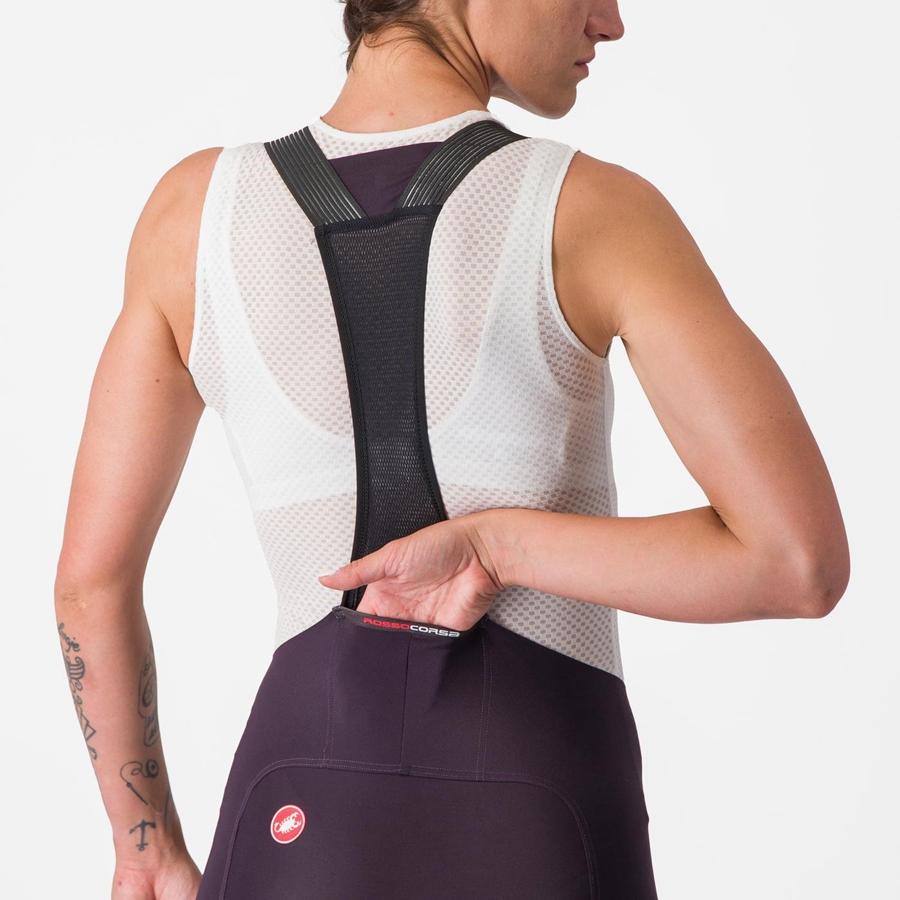 Shorts Com Babador Castelli FREE AERO RC W Feminino Pretas | 316520NGS