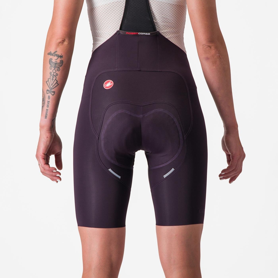 Shorts Com Babador Castelli FREE AERO RC W Feminino Pretas | 316520NGS