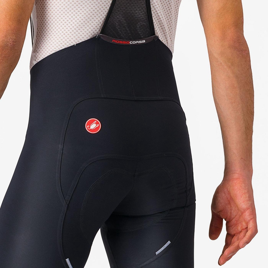 Shorts Com Babador Castelli FREE AERO RC Masculino Pretas | 542387BID