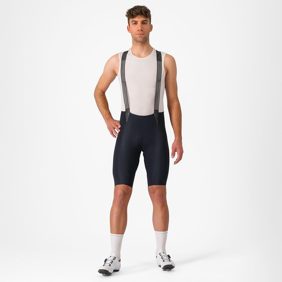 Shorts Com Babador Castelli FREE AERO RC Masculino Pretas | 542387BID