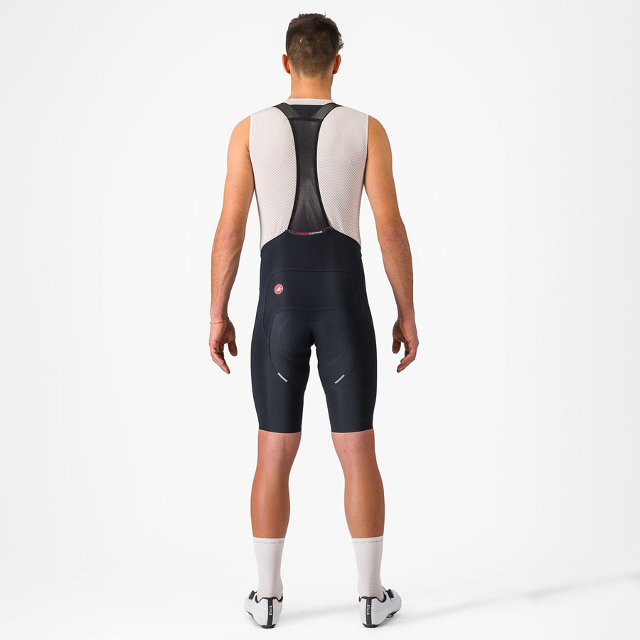 Shorts Com Babador Castelli FREE AERO RC Masculino Pretas | 542387BID