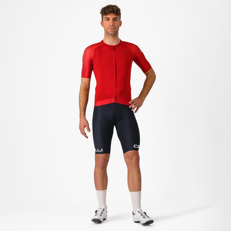 Shorts Com Babador Castelli FREE AERO RC CLASSIC Masculino Pretas Branco | 873549DLV